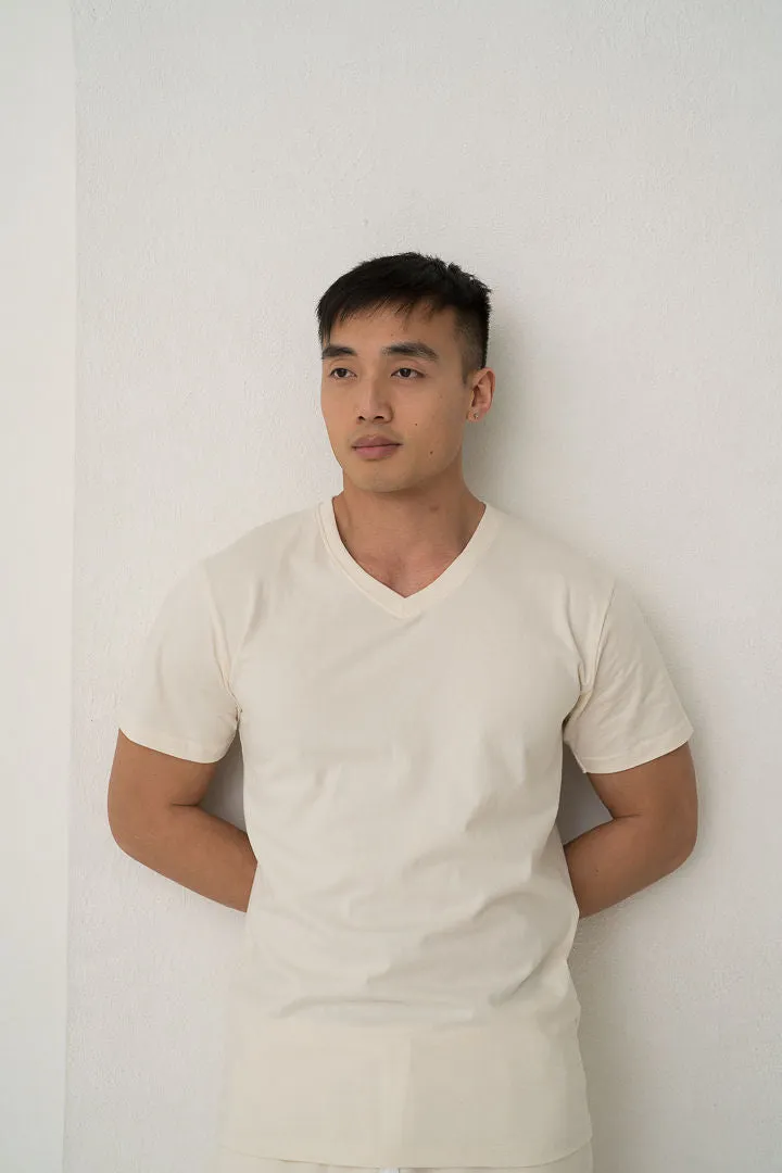 Men's V-Neck T-Shirt RA-16MJ sold by rebels product image thumbnail 2