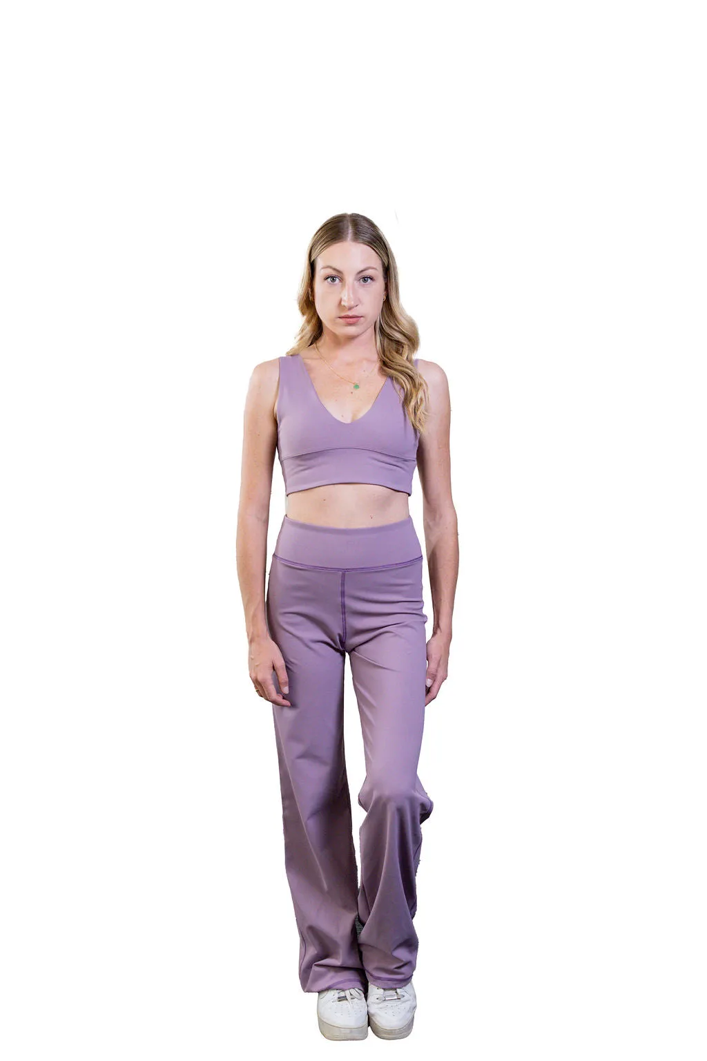 Ladies open bottom yoga pants sold by rebels product image thumbnail 2