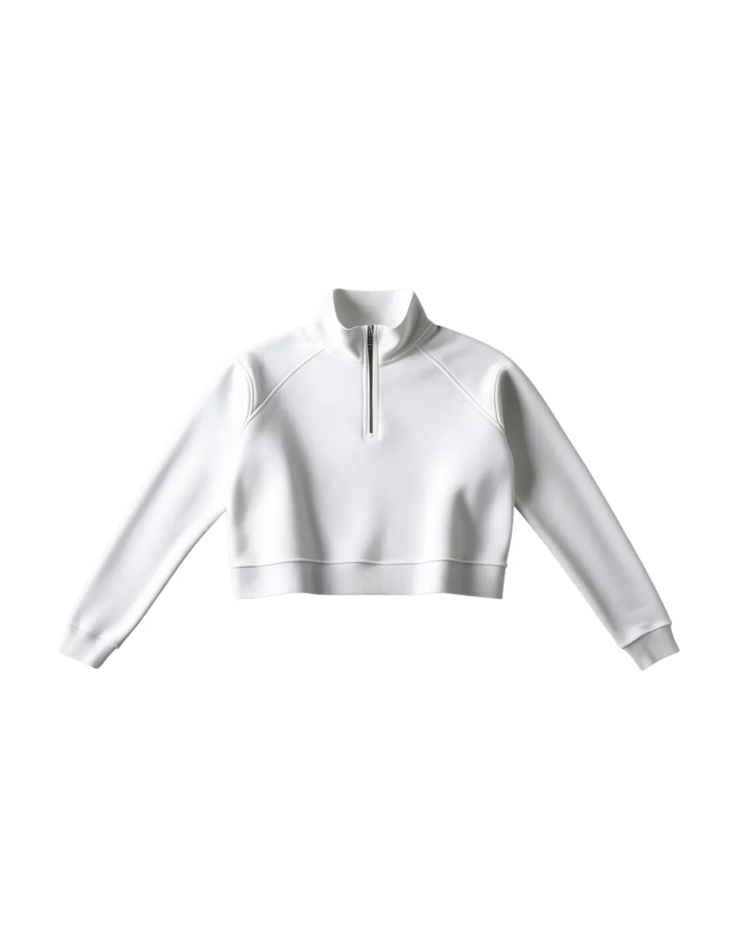 1/4 Zip Cropped Sweatshirt 205F sold by rebels product image thumbnail 2