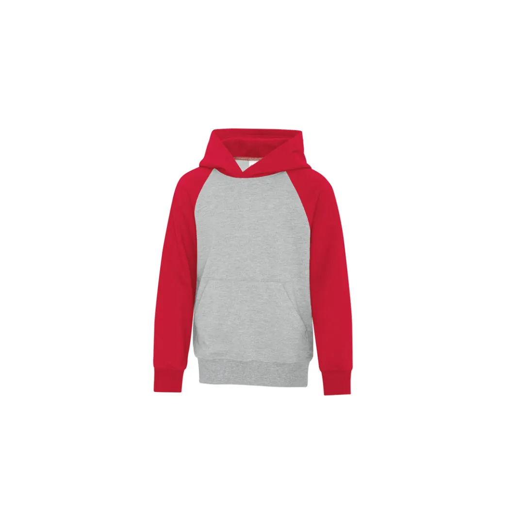 Unisex Raglan 2-Tone Pullover Hoody 412F sold by rebels product image thumbnail 3