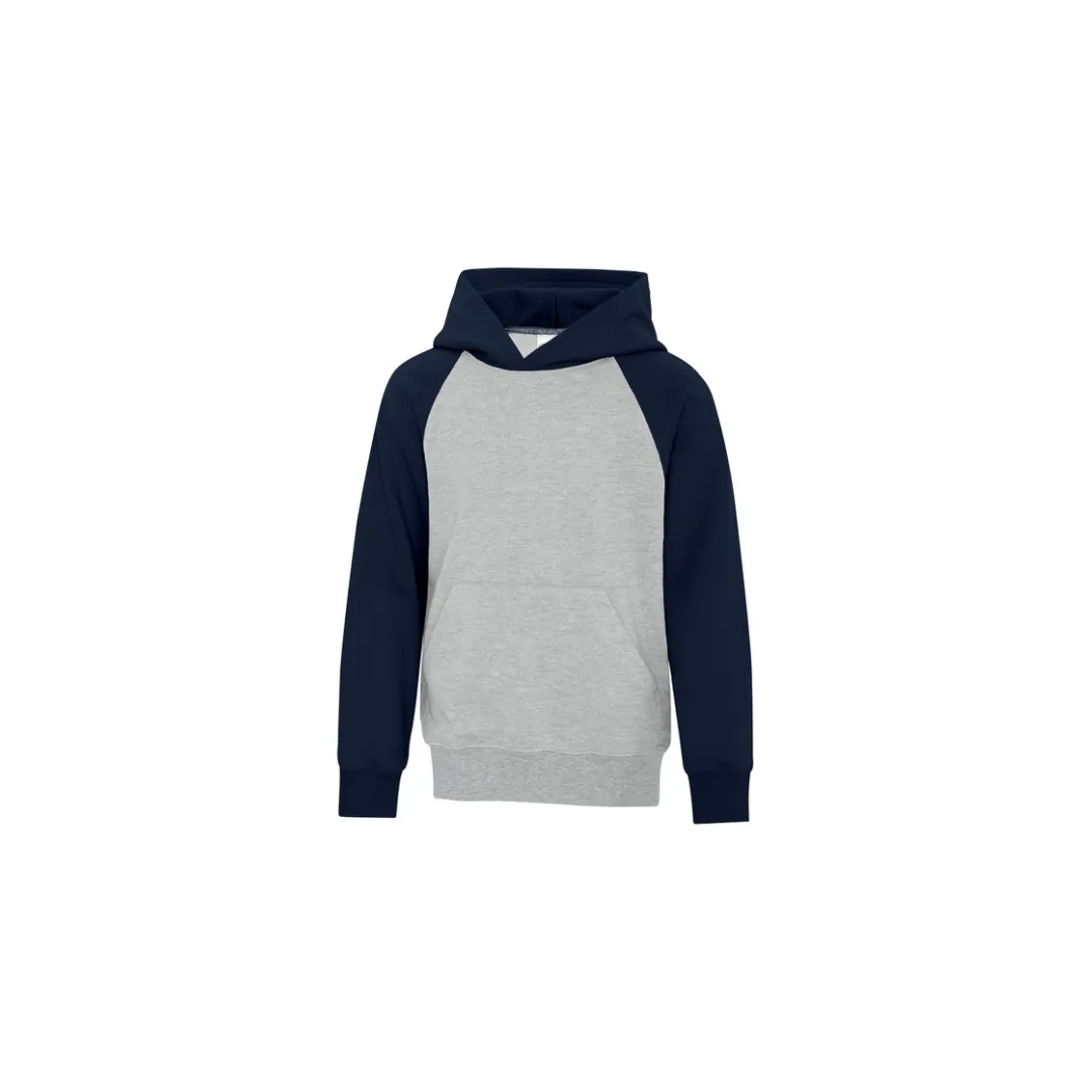 Unisex Raglan 2-Tone Pullover Hoody 412F sold by rebels product image thumbnail 2
