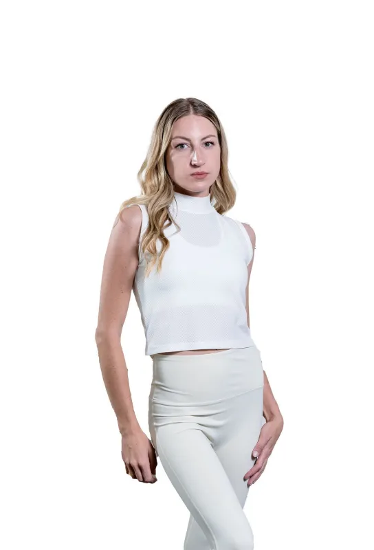 Mesh Crop Tank made by rebels