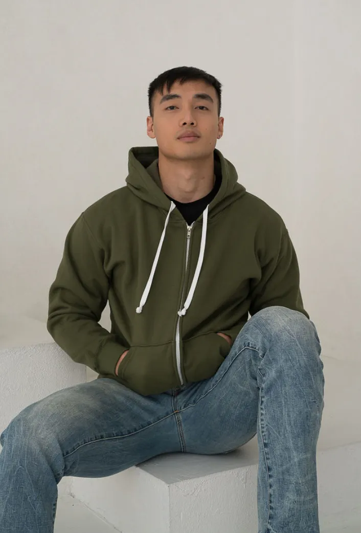 Unisex Metal Full Zip Hoodie sold by rebels