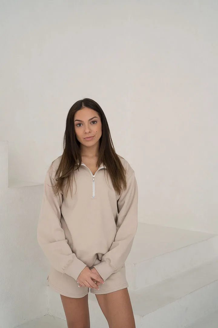 1/4 zip Unisex Jacket 405F sold by rebels product image thumbnail 4