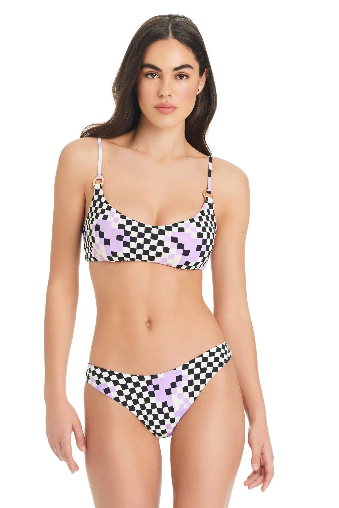 Women's Check Me Out Scoop Bikini Bottom sold by Red Carter product image thumbnail 3