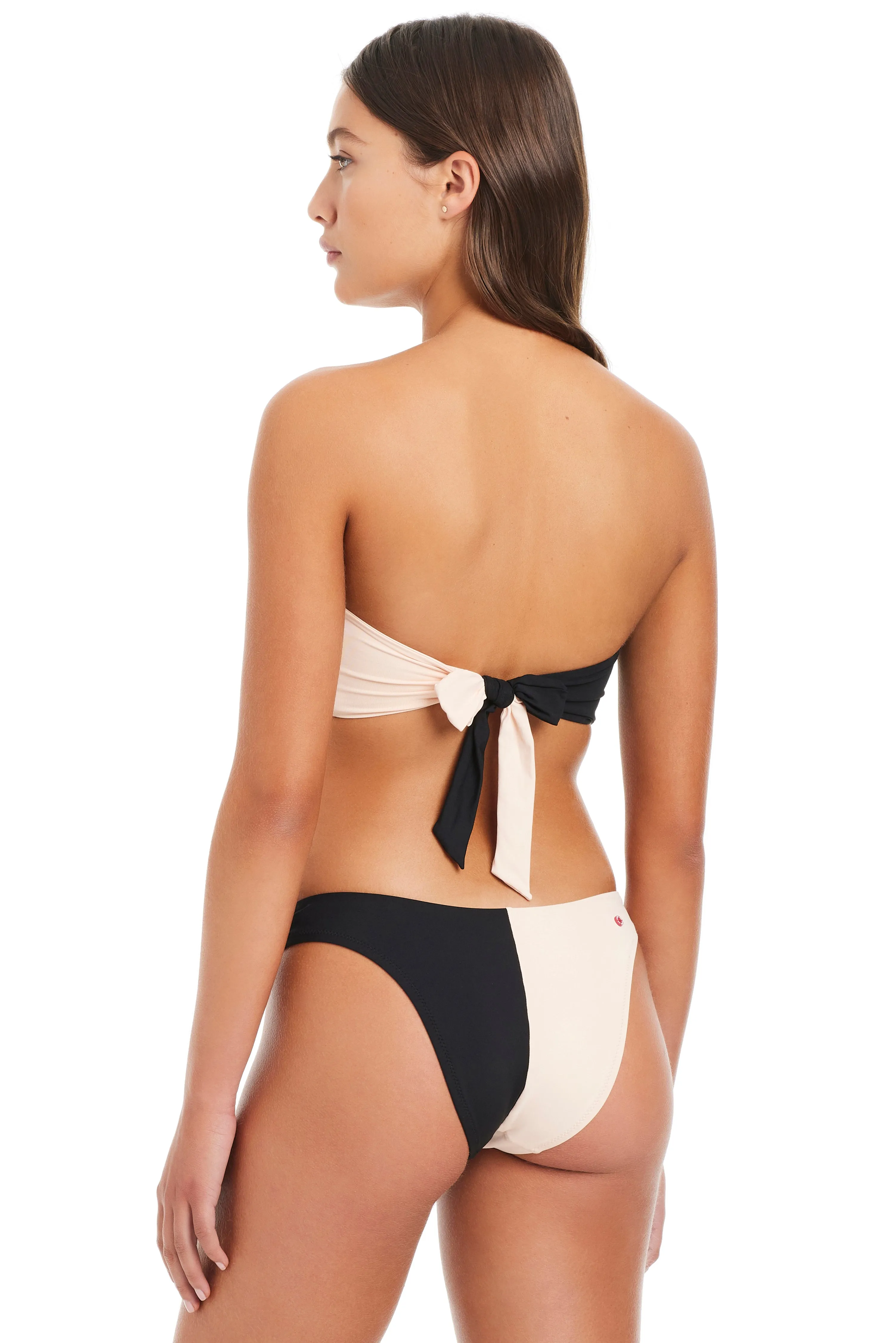 Women's Colorblock Bandeau Bikini Top sold by Red Carter product image thumbnail 2