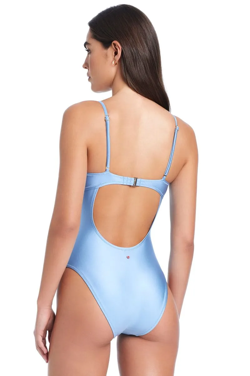 Pearls Of Wisdom Tank Suit W One-Piece Swimsuit sold by Red Carter product image thumbnail 2