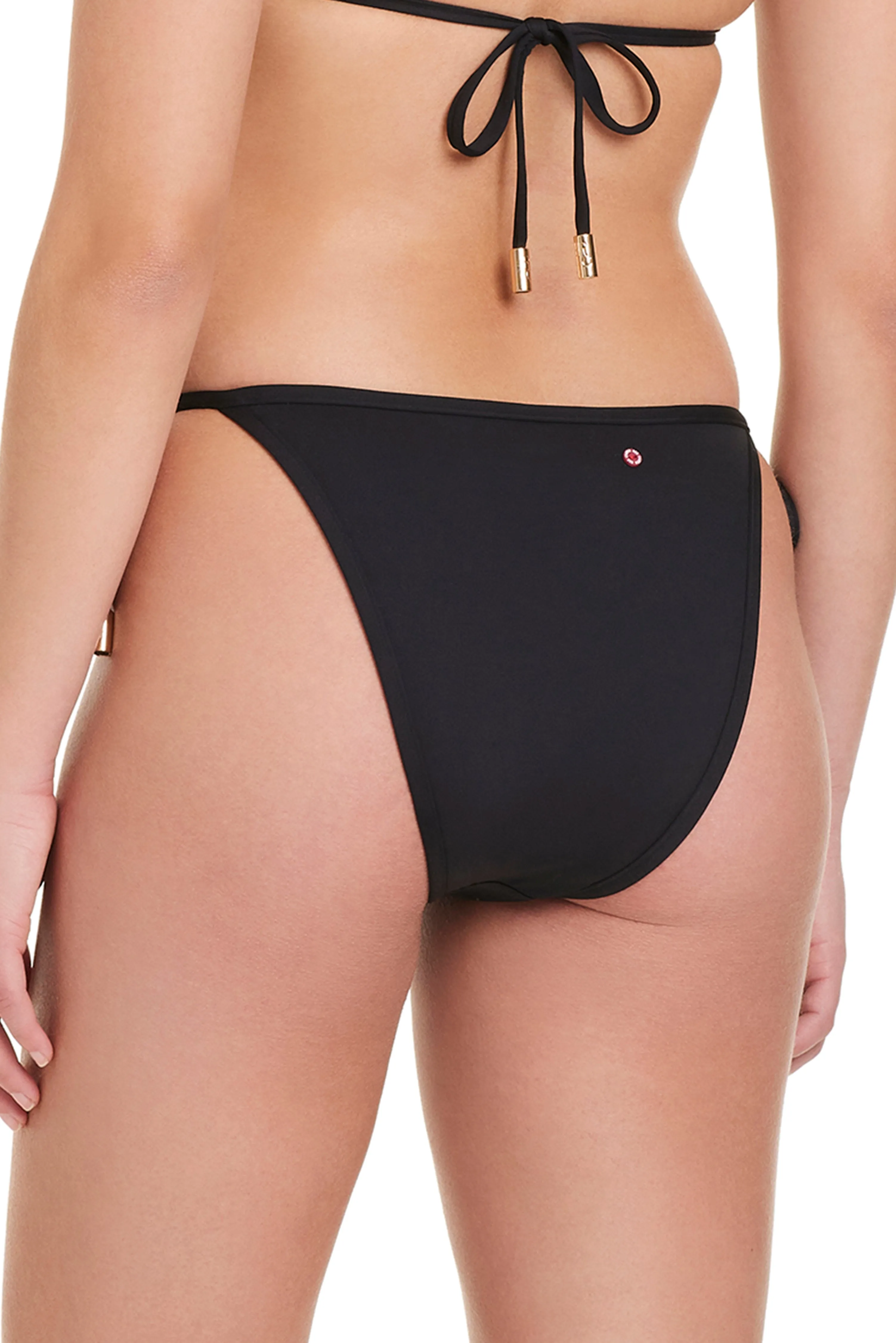 Stitched Up Crochet Inset Tie Side Bikini Bottom sold by Red Carter product image thumbnail 2