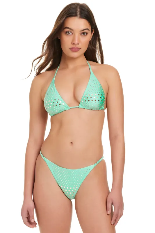 Heartbreaker Classic Triangle Bikini Top made by Red Carter