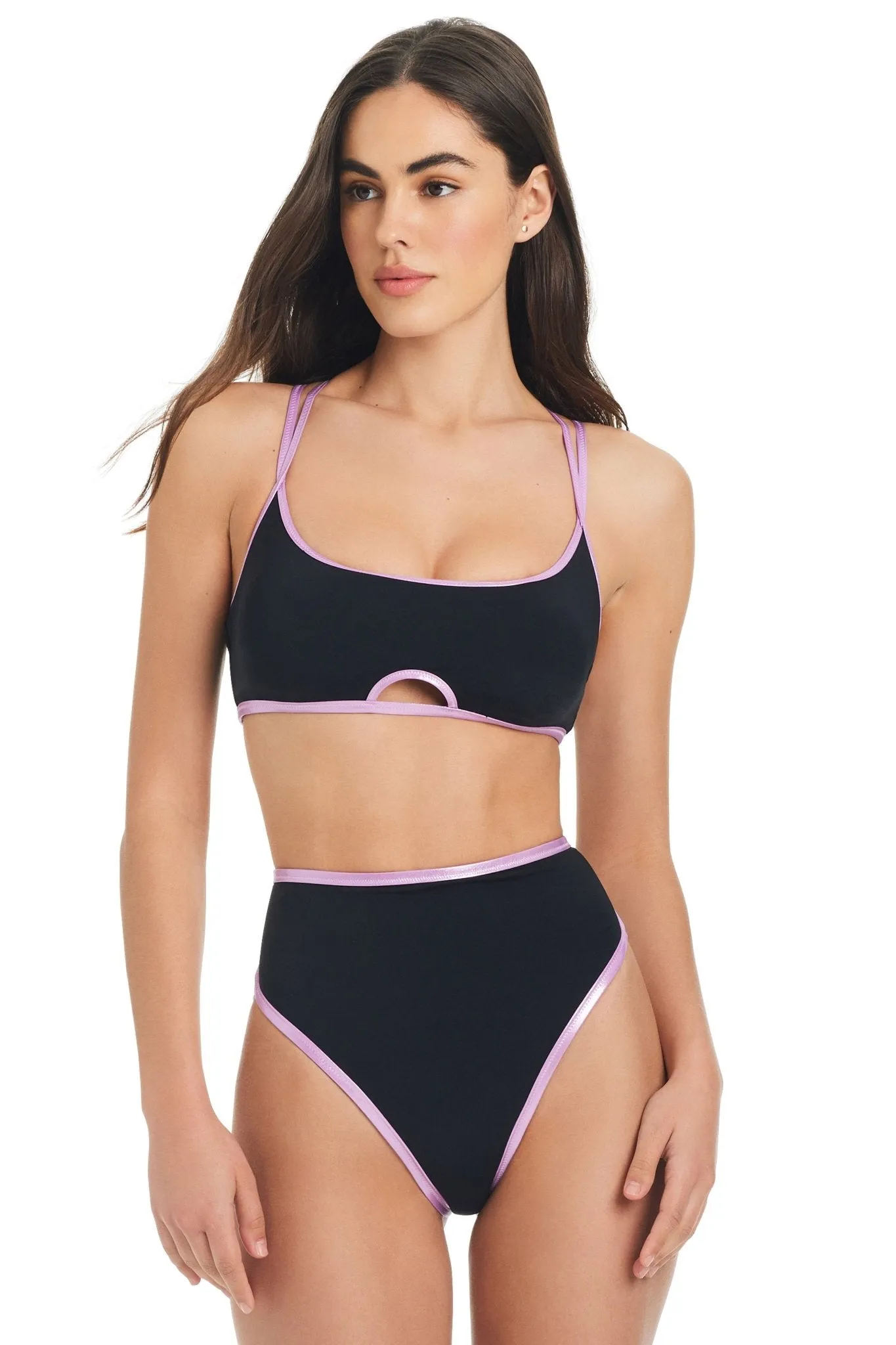 Women's Center Stage High Waist Bikini Bottom sold by Red Carter product image thumbnail 3