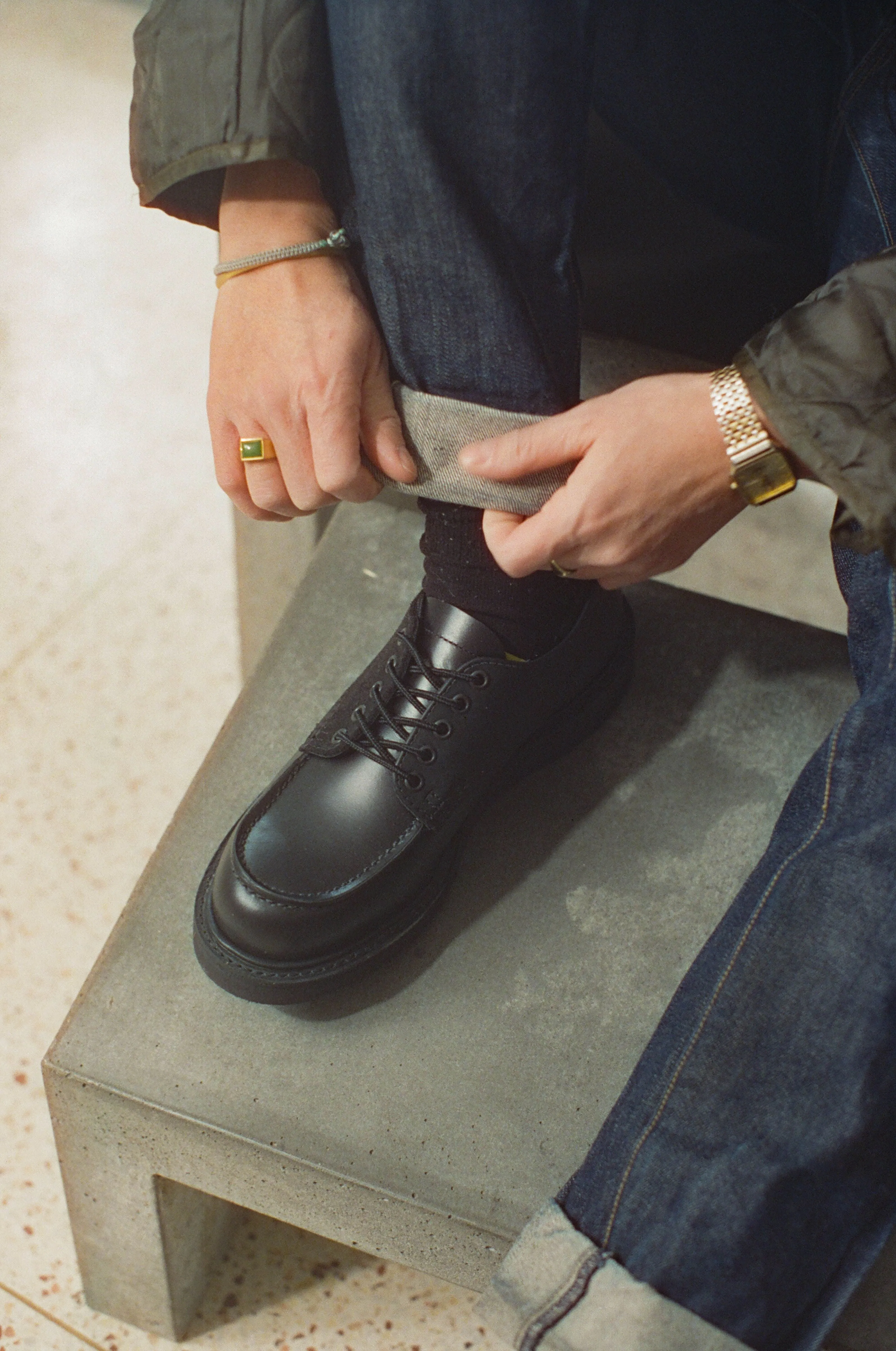 Engineered Garments x Shop Moc Oxford 3110 - Triple Black sold by Red Wing Shoes product image thumbnail 3