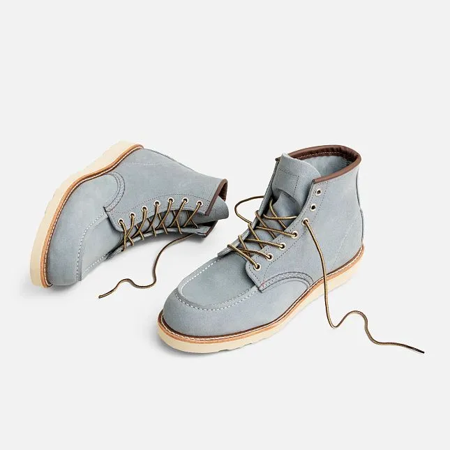 Classic Moc Toe Boots - 8800 Dusty Blue Abilene sold by Red Wing Shoes product image thumbnail 4