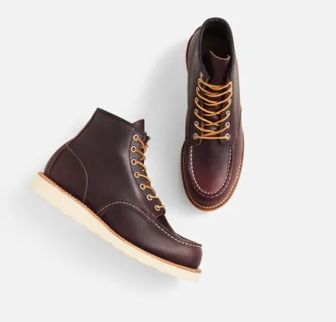 Classic Moc Toe Boots 8847 - Black Cherry Excalibur sold by Red Wing Shoes product image thumbnail 3