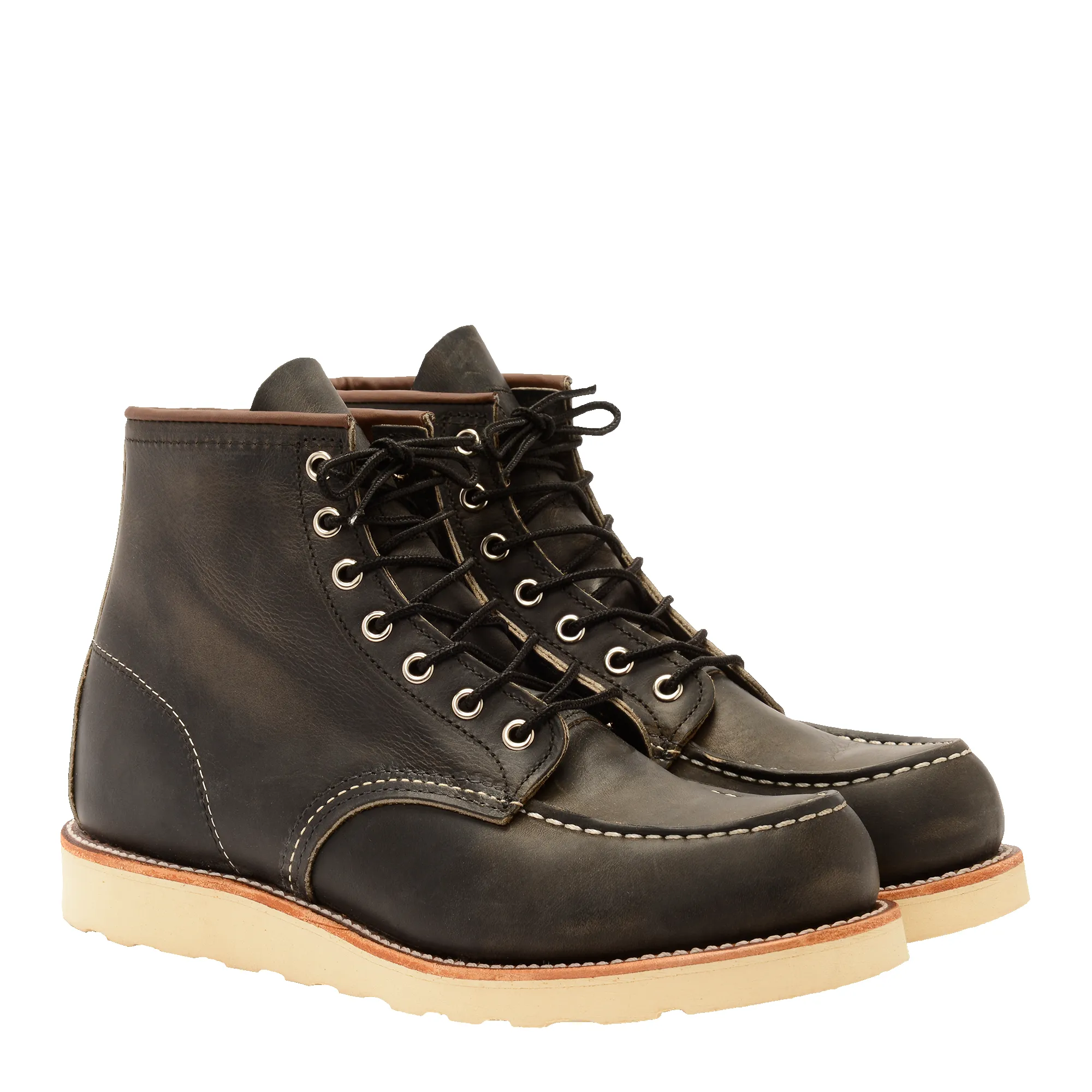 Classic Moc Toe Boots 8890 - Charcoal Rough & Tough sold by Red Wing Shoes product image thumbnail 2