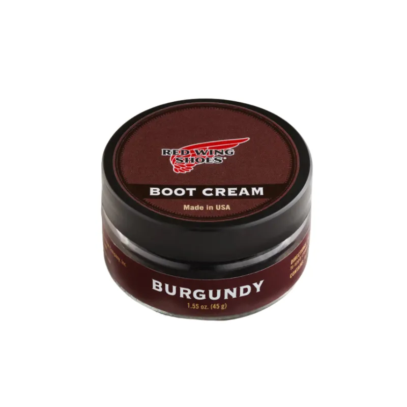Red Wing Burgundy Boot Cream Polish 97113 sold by Red Wing Shoes