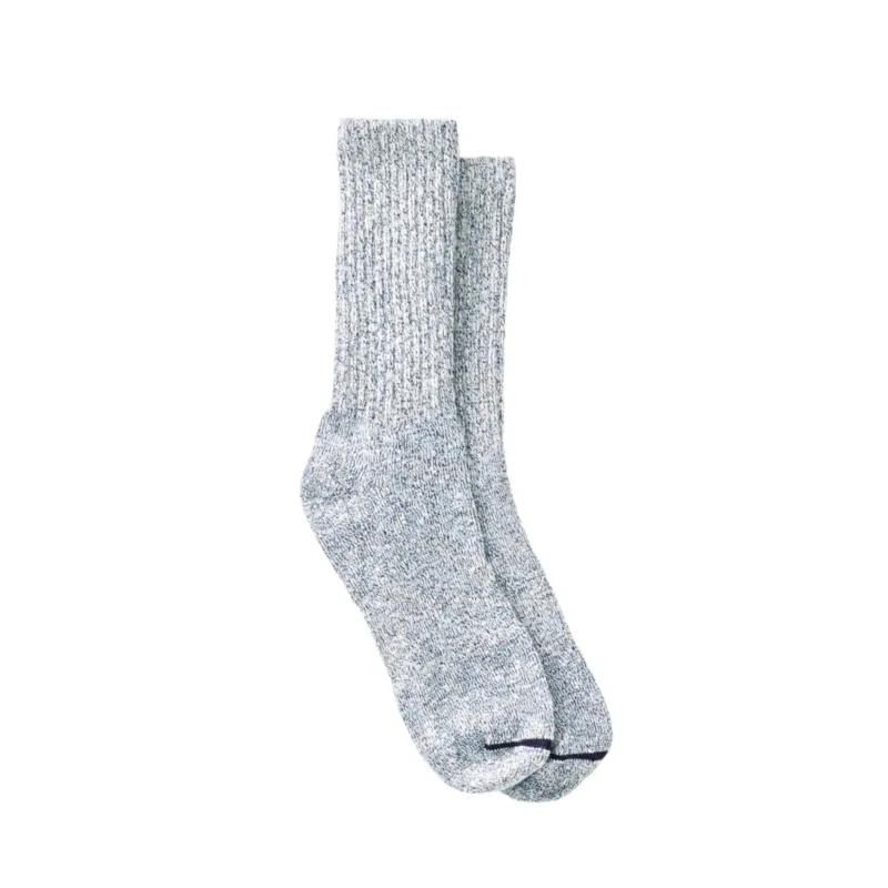 Cotton Ragg Socks blue/white mottled 97645 made by Red Wing Shoes