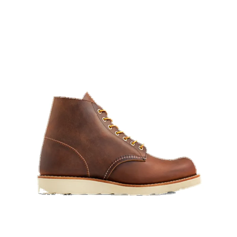 Round Toe Boots 9111 - Copper Rough and Tough sold by Red Wing Shoes