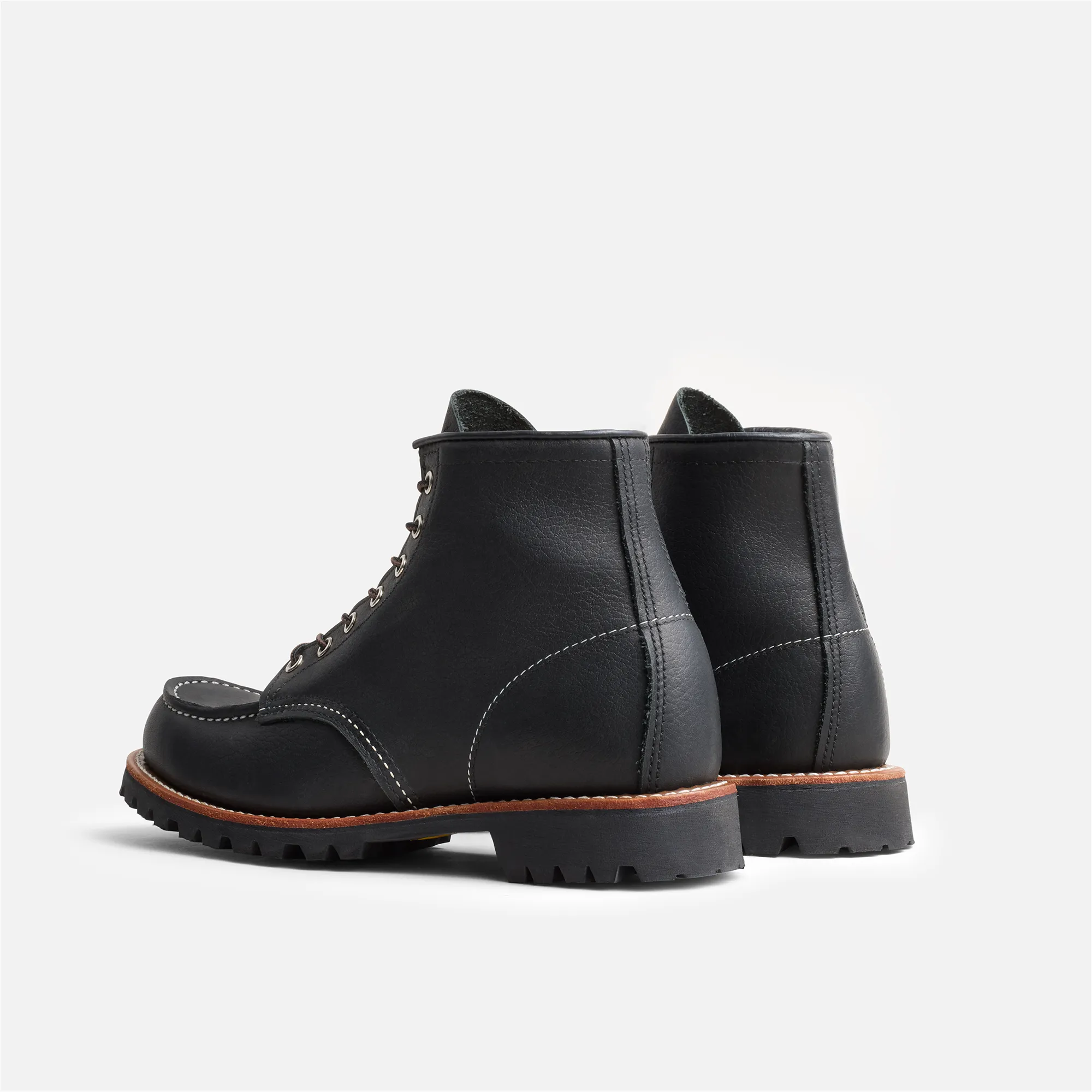 Red Wing Roughneck Moc Toe Work Boots 2949 - Black Oil Slick sold by Red Wing Shoes product image thumbnail 2