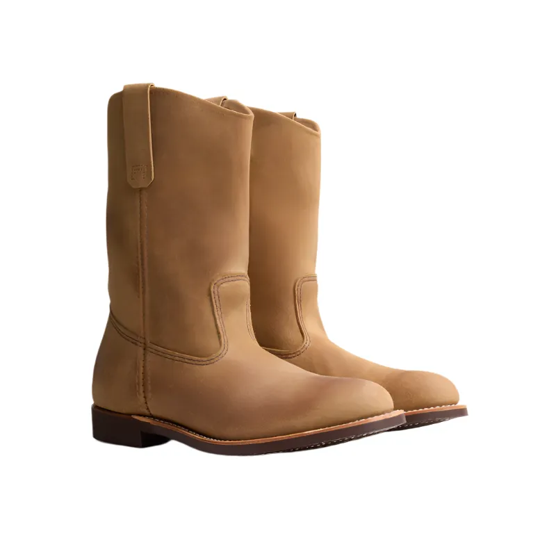 Pecos Boot 8060 - 11 Inch Soft Toe Pull On Boot - Hawthorne Muleskinner Leather sold by Red Wing Shoes