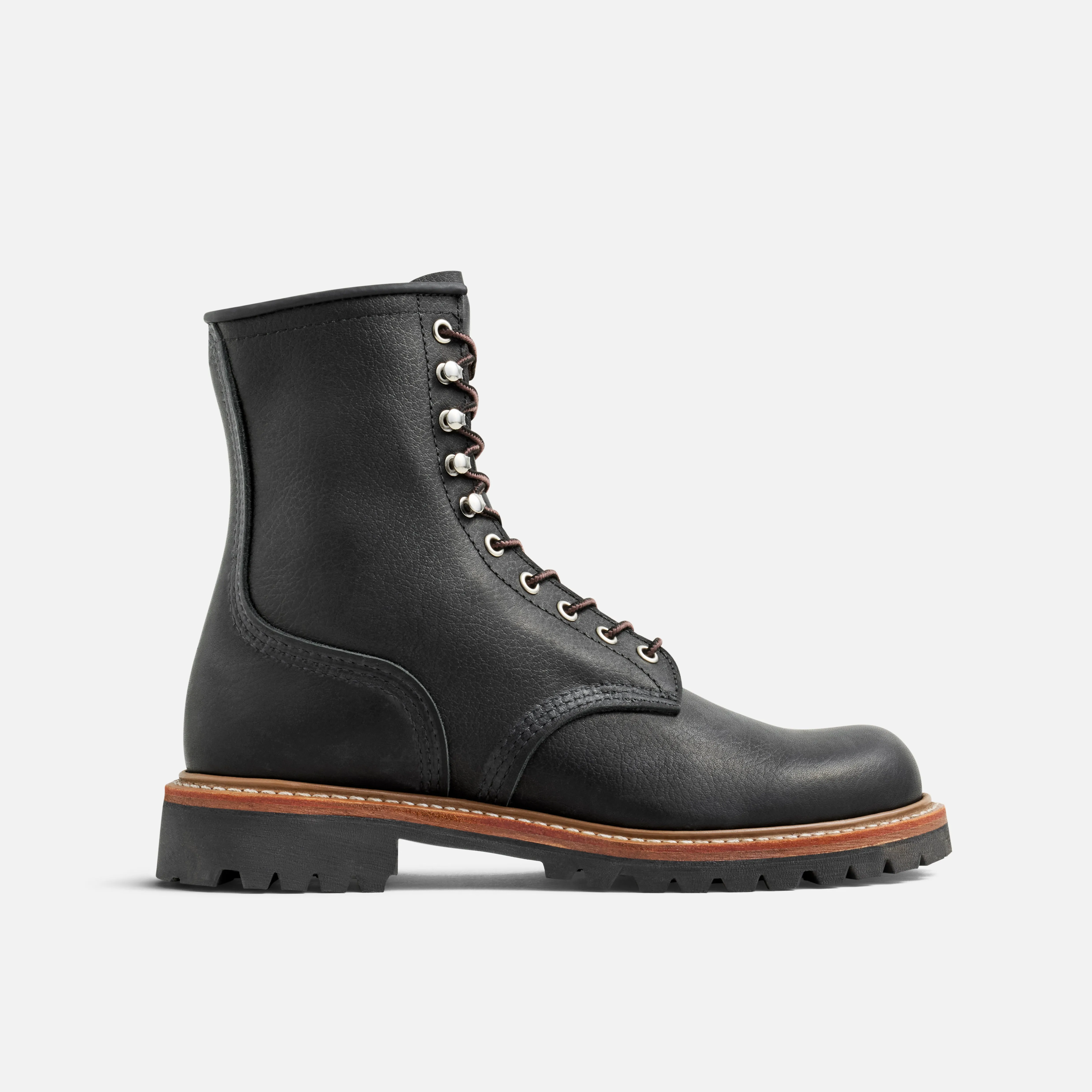 Red Wing Logger Boots - 4501 8-Inch Black Oil Slick sold by Red Wing Shoes