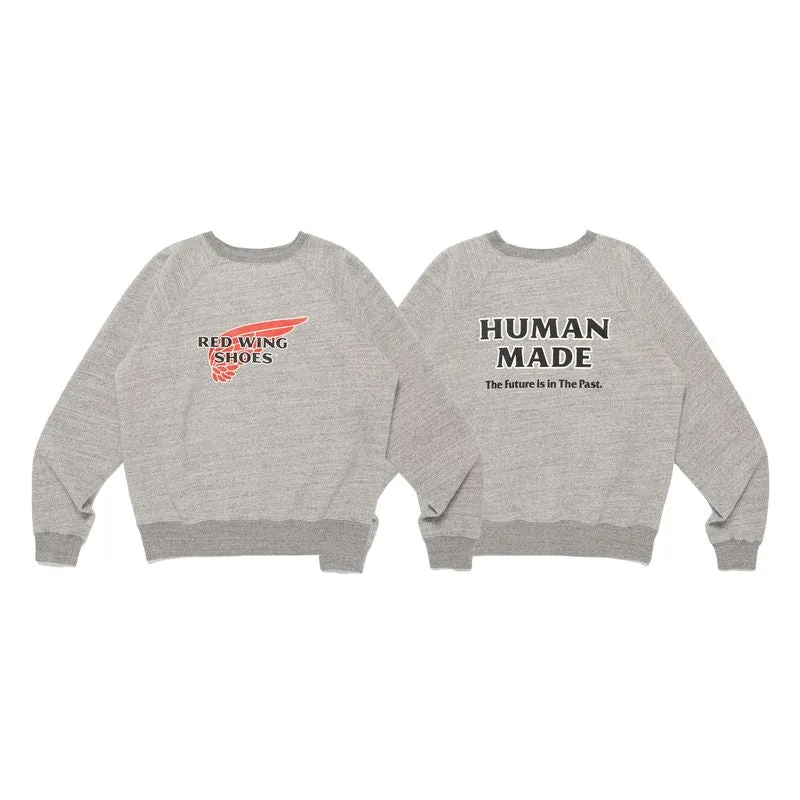 Red Wing x Human Made Grey Sweatshirt sold by Red Wing Shoes product image thumbnail 3