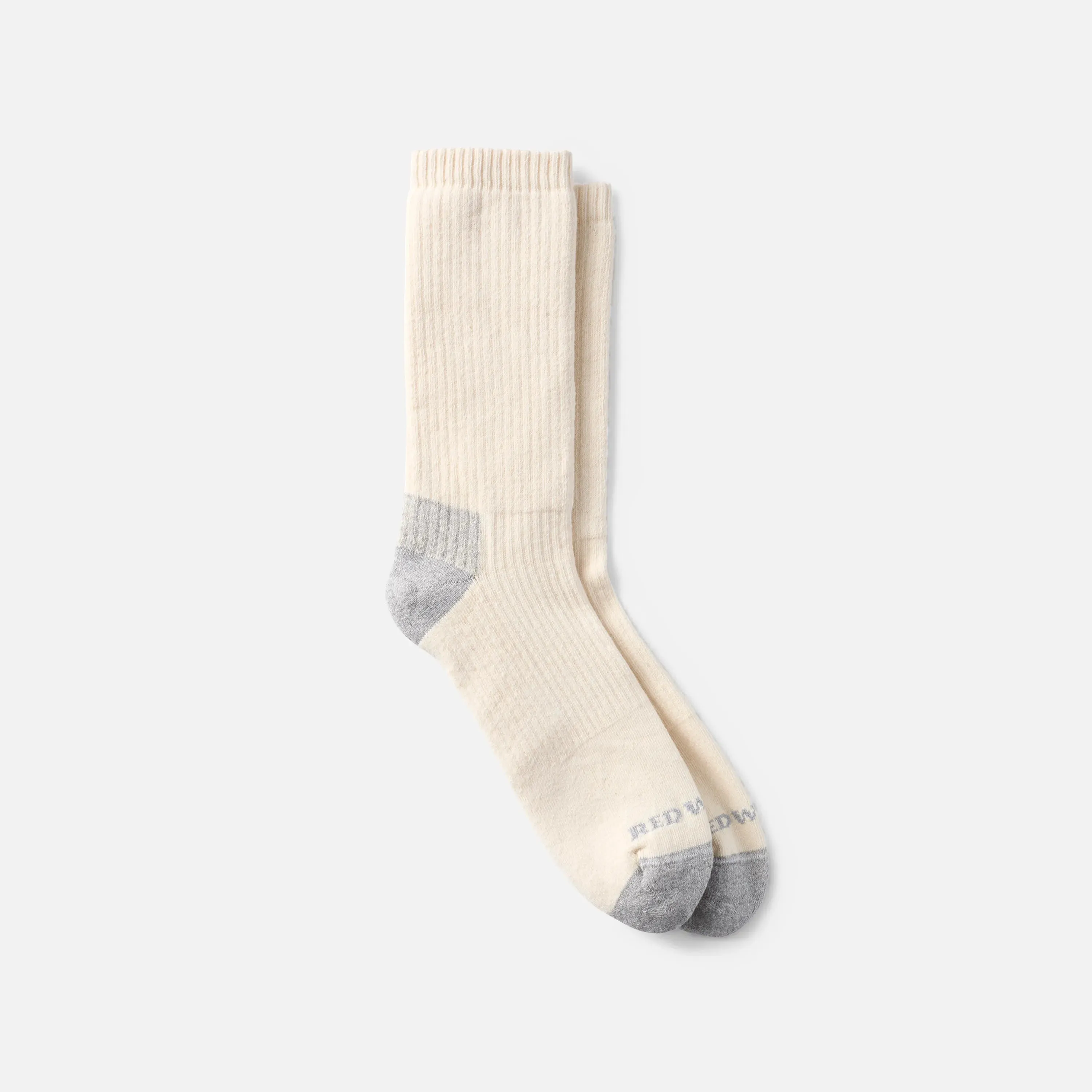 Cushion Crew Socks Cream #97678 sold by Red Wing Shoes