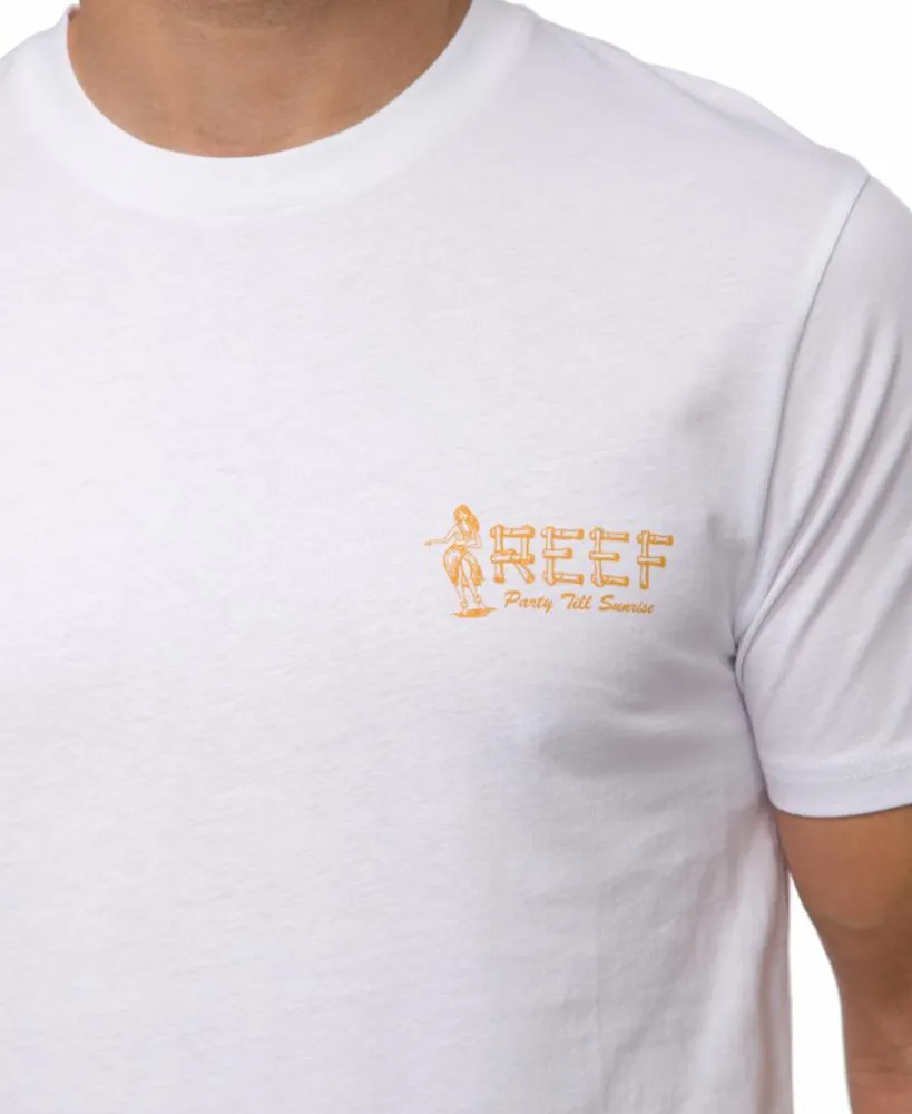 Reef Apparel Men ISLAND GIRL GRAPHIC TEE BRIGHT WHITE sold by Reef product image thumbnail 3