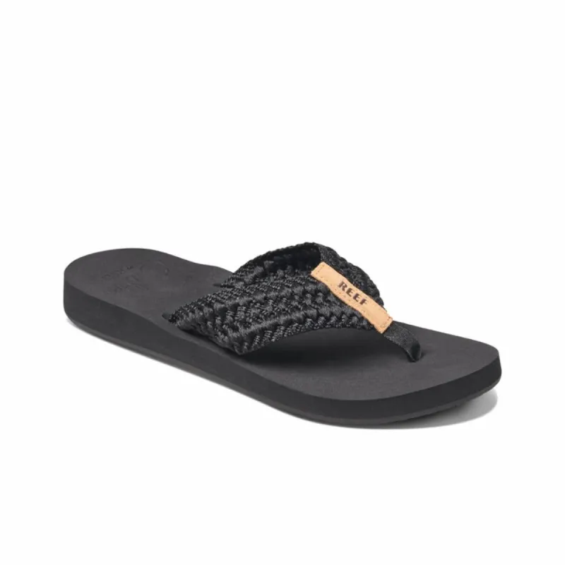 Reef Women REEF CUSHION THREADS BLACK sold by Reef
