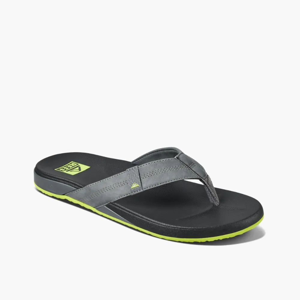 Reef Men CUSHION PHANTOM BLACK/LIME sold by Reef