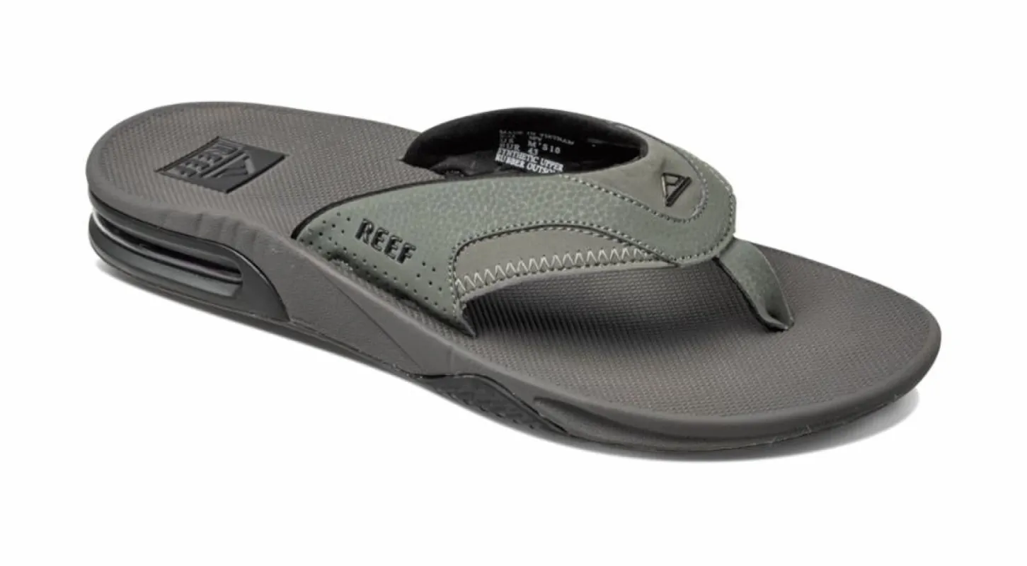 Reef Men FANNING GREY/BLACK sold by Reef