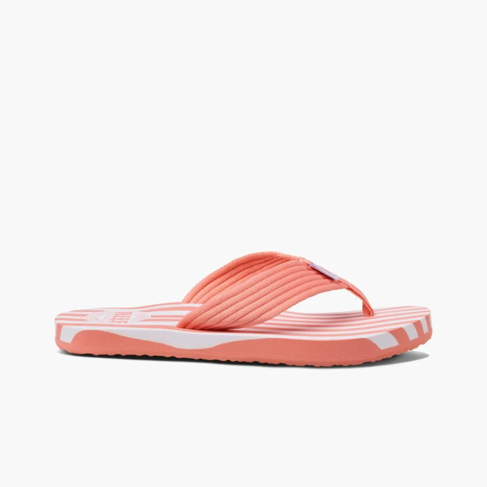 Reef Women ORIGINAL STRIPE CORAL/WHITE sold by Reef product image thumbnail 2
