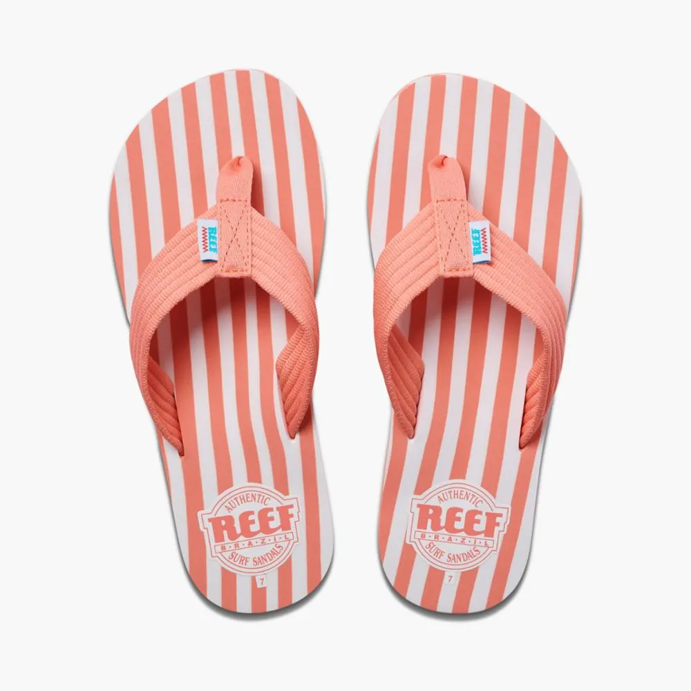 Reef Women ORIGINAL STRIPE CORAL/WHITE sold by Reef product image thumbnail 3