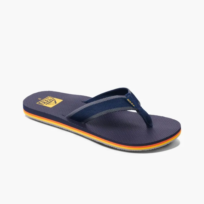 Reef Men BEACH WOVEN NAVY/ORANGE made by Reef