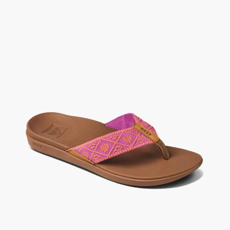 Reef Women REEF ORTHO WOVEN FUCHSIA CORAL sold by Reef