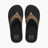 Reef Men THE LAYBACK BLACK/TAN sold by Reef