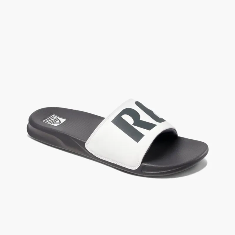 Reef Men REEF ONE SLIDE GREY/WHITE sold by Reef