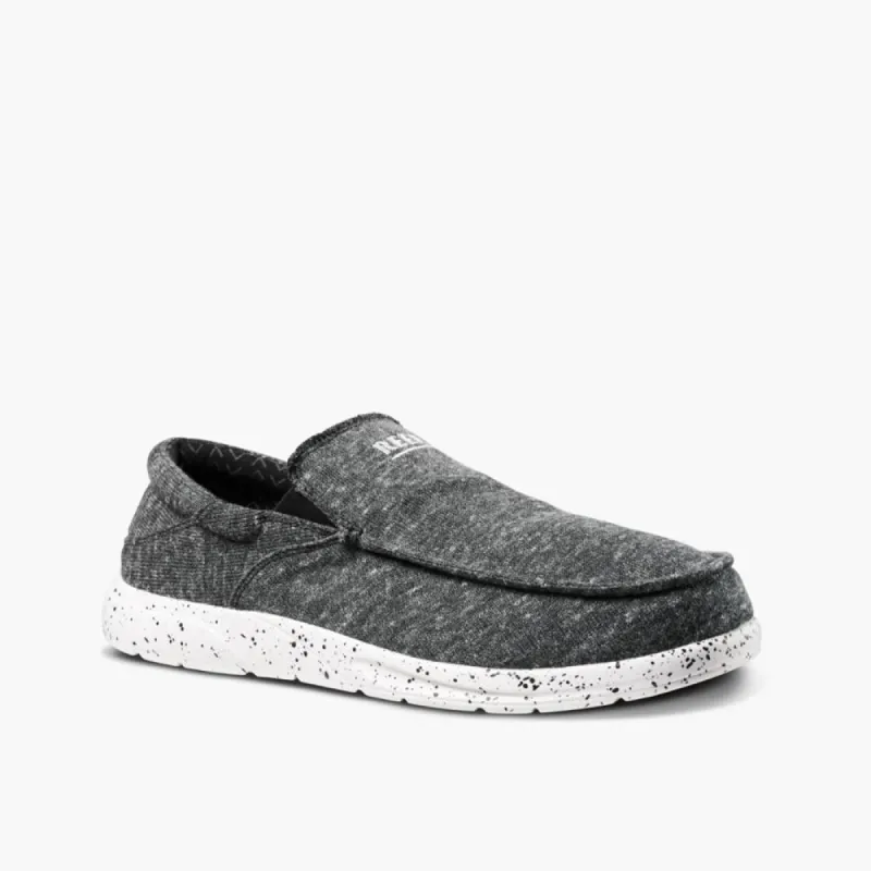 Reef Men CUSHION COAST SLIP ON BLACK/WHITE sold by Reef
