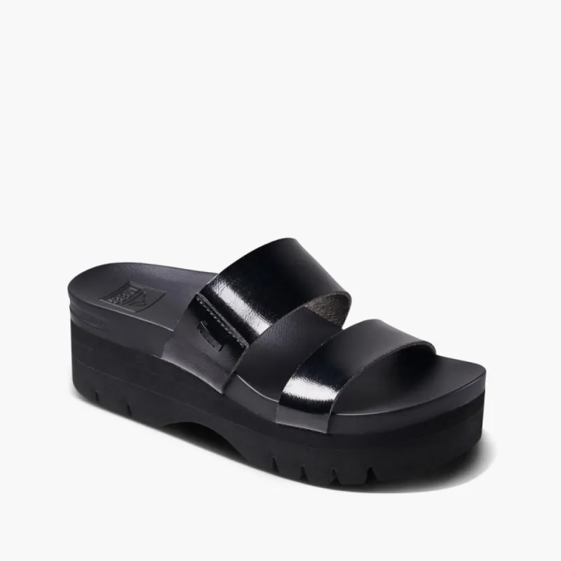 Reef Women CUSHION VISTA HIGHER BLACK PATENT made by Reef