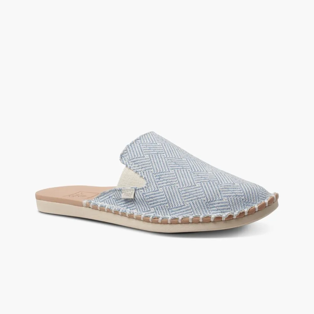 Reef Women REEF ESCAPE MULE TX LIGHT BLUE/WHITE sold by Reef