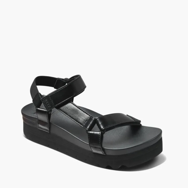 Reef Women CUSHION REM HI LE COCO BLACK LEATHER sold by Reef