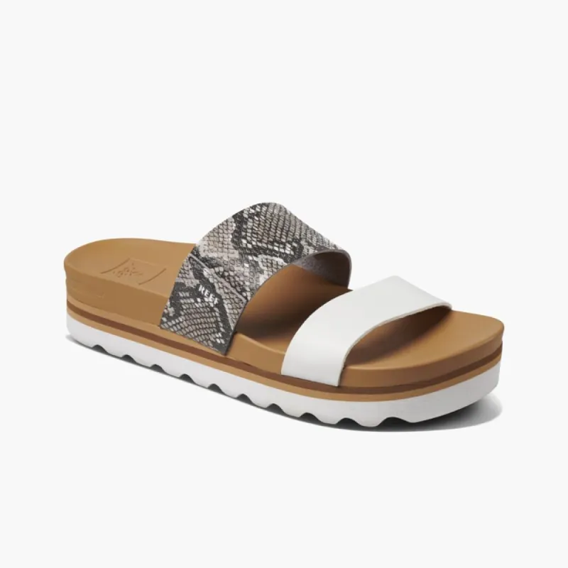 Reef Women CUSHION VISTA HI SNAKE/WHITE sold by Reef