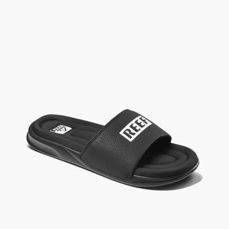 Reef Men ONE PUFF SLIDE WATER/BLACK sold by Reef