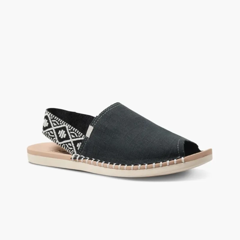 Reef Women REEF ESCAPE SLING WOVEN BLACK/CREAM sold by Reef