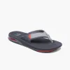 Reef Men FANNING LOW GREY/RED sold by Reef