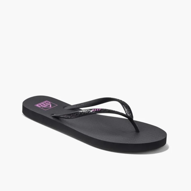 Reef Women REEF SEASIDE BLACK/PURPLE sold by Reef