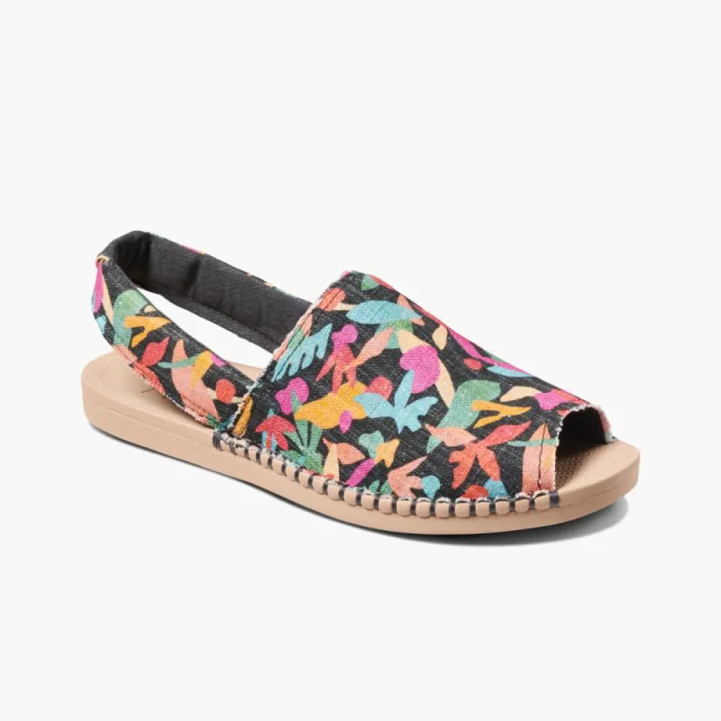 Reef Women REEF ESCAPE SLING PRINTS BLK/TROPICOLOR sold by Reef