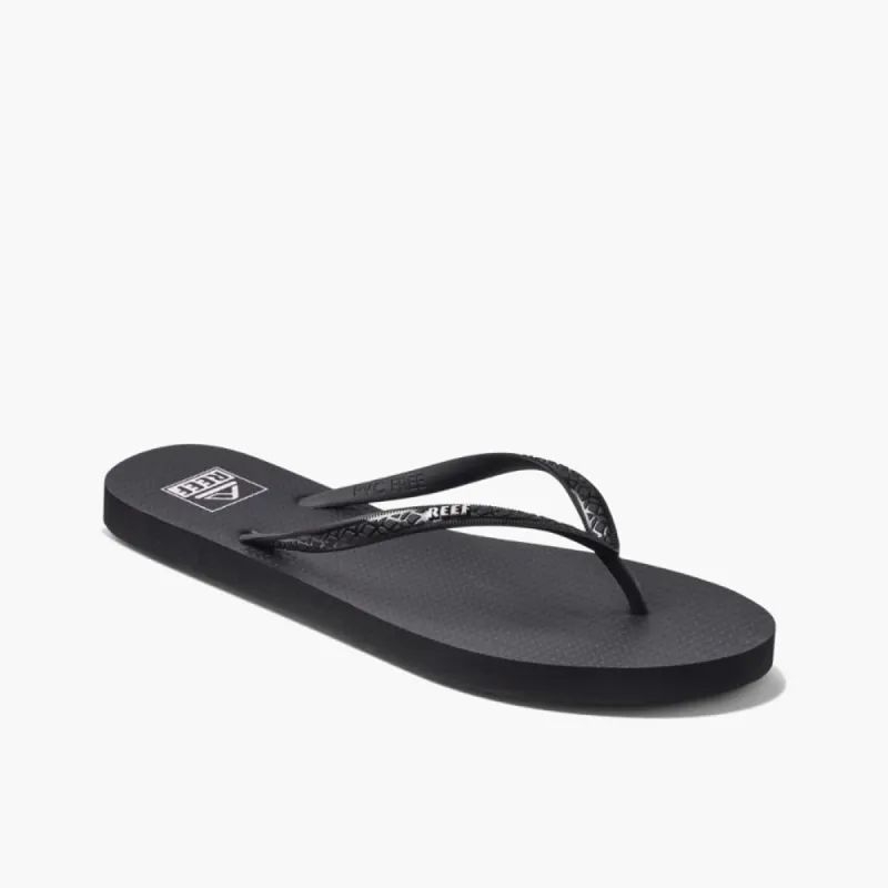 Reef Women REEF SEASIDE BLACK/WHITE sold by Reef