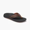 Reef Men LTHR ORTHO COAST BLACK/BROWN sold by Reef