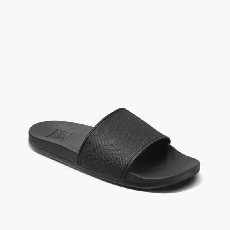 Reef Men CUSHION SLIDE BLACK sold by Reef