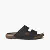 Reef Men OASIS DOUBLE UP FOSSIL/BLACK sold by Reef